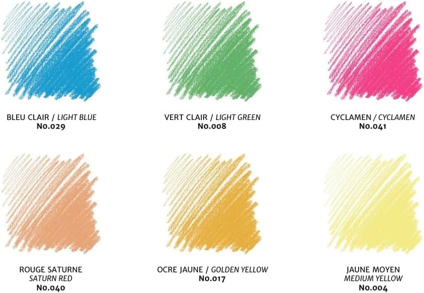 Conte a Paris Pastel Pencils - Set of 6