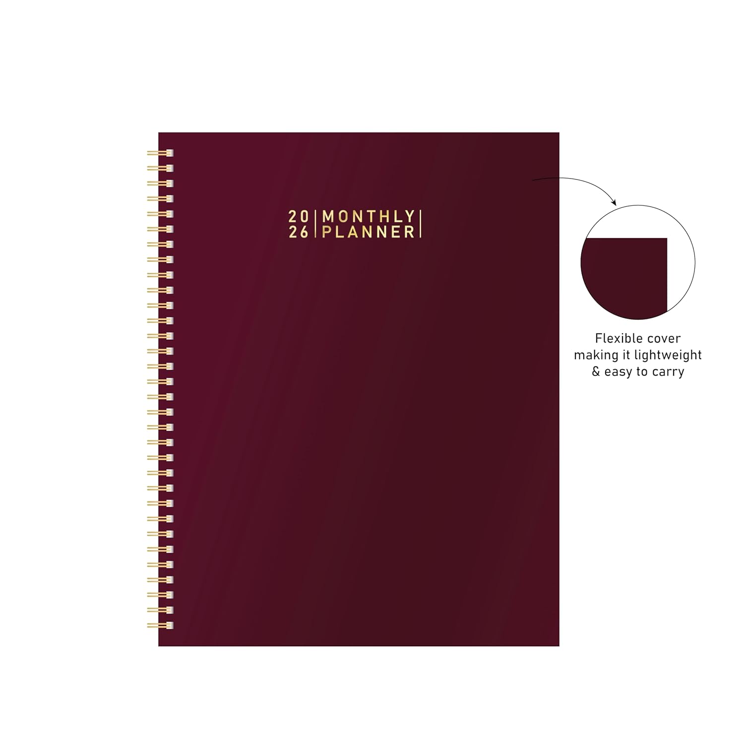 Scholar 2026 Monthly Planner