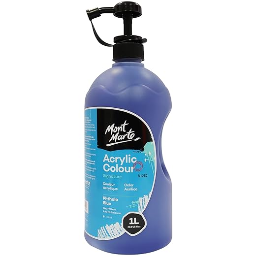 Mont Marte Acrylic Colour Paint -1 Litre