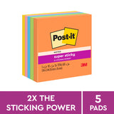 Post It Super Sticky Notes- Pack of 5