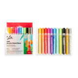 Mont Marte Acrylic Paint Pens Signature Fine Tip - Pack of 12