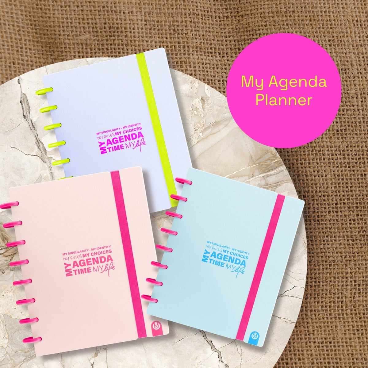 Carchivo Ingeniox Neon Pastel Undated Planner