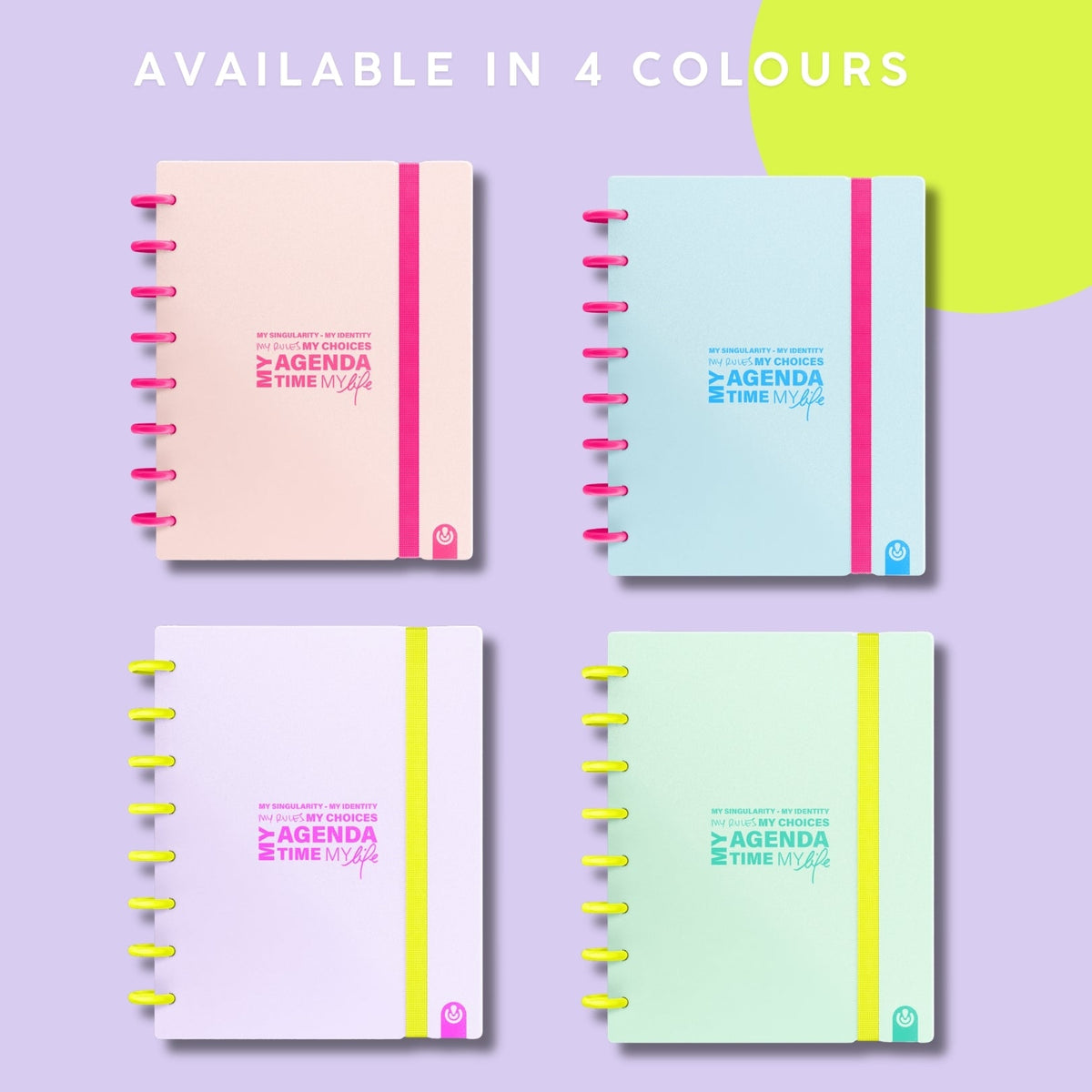 Carchivo Ingeniox Neon Pastel Undated Planner