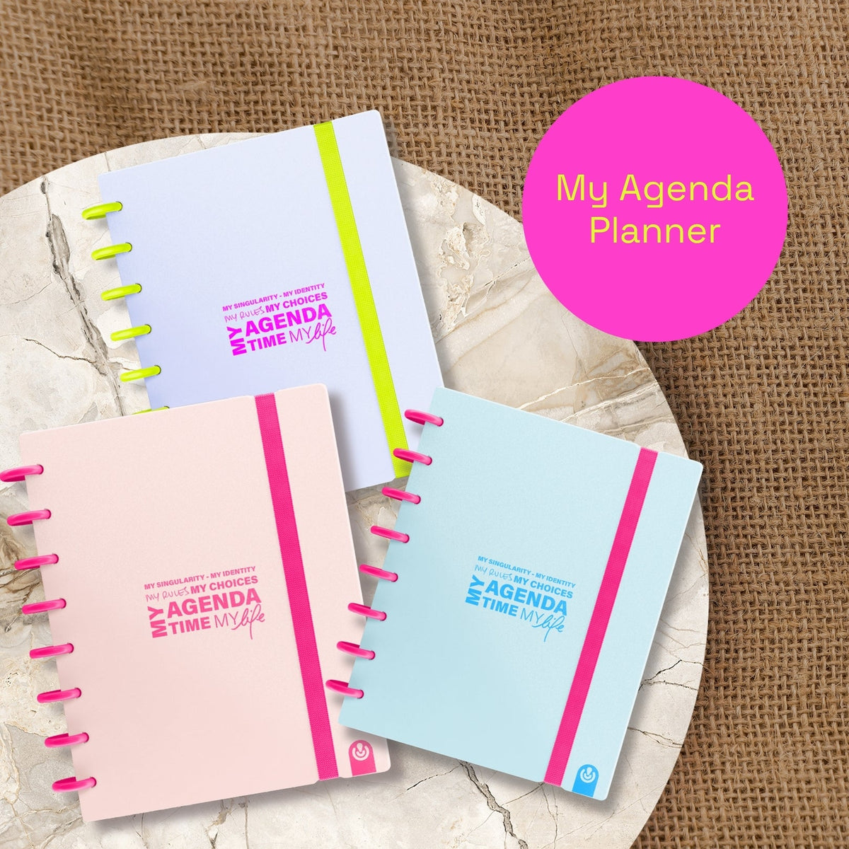 Carchivo Ingeniox Neon Pastel Undated Planner