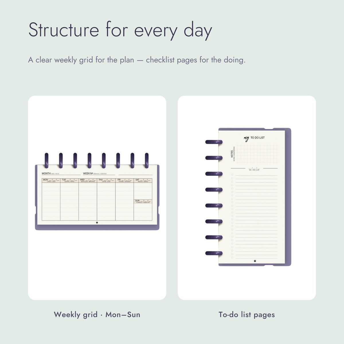 Carchivo Ingeniox My Week Planner & Checklist