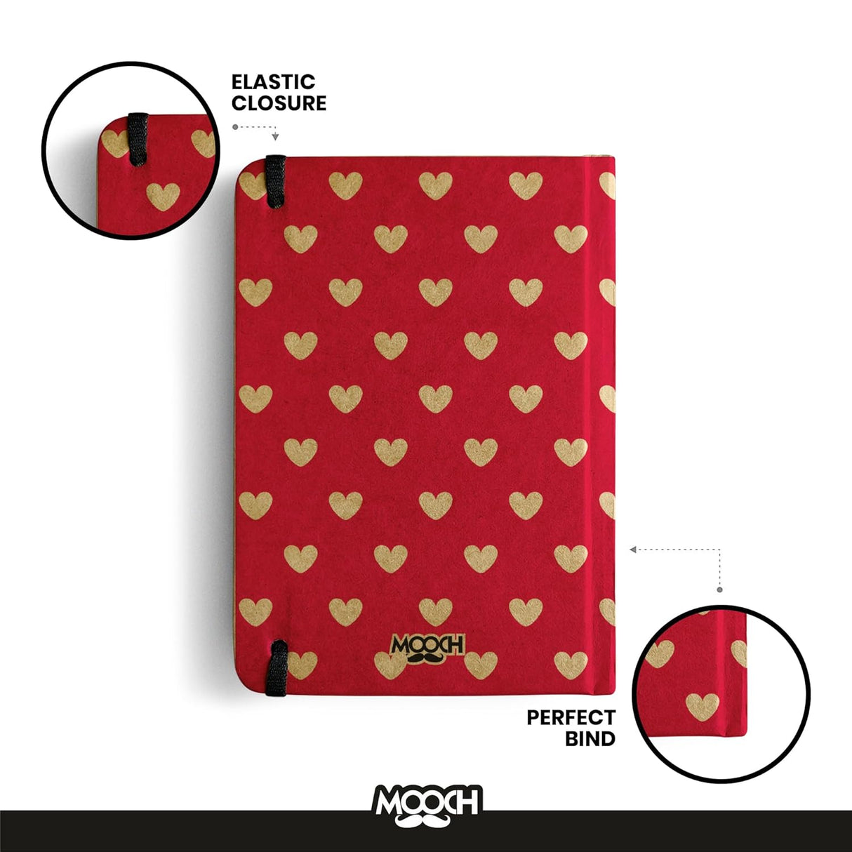 Mooch Diary Handcrafted  For Your Stories -A5 (khaki Paper)