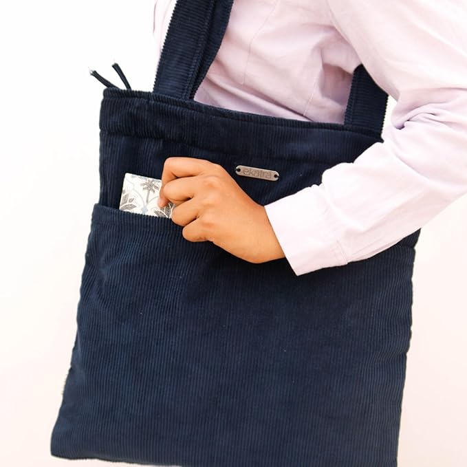 Ekatra Minimalist Corduroy Day Tote