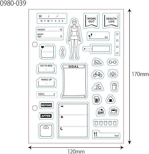 Kodomo No Kao Clear Stamp Sheet