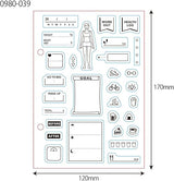 Kodomo No Kao Clear Stamp Sheet