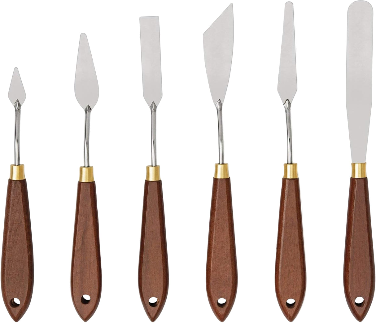 Liquitex Basics Metal Painting Knife - Pack of 6