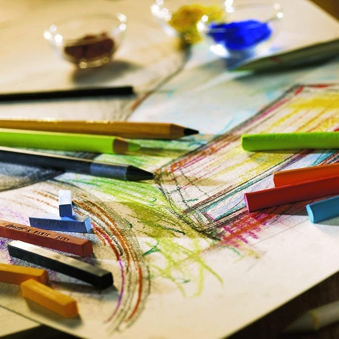 Conte a Paris Soft Pastels Assorted Colours - Pack of 50