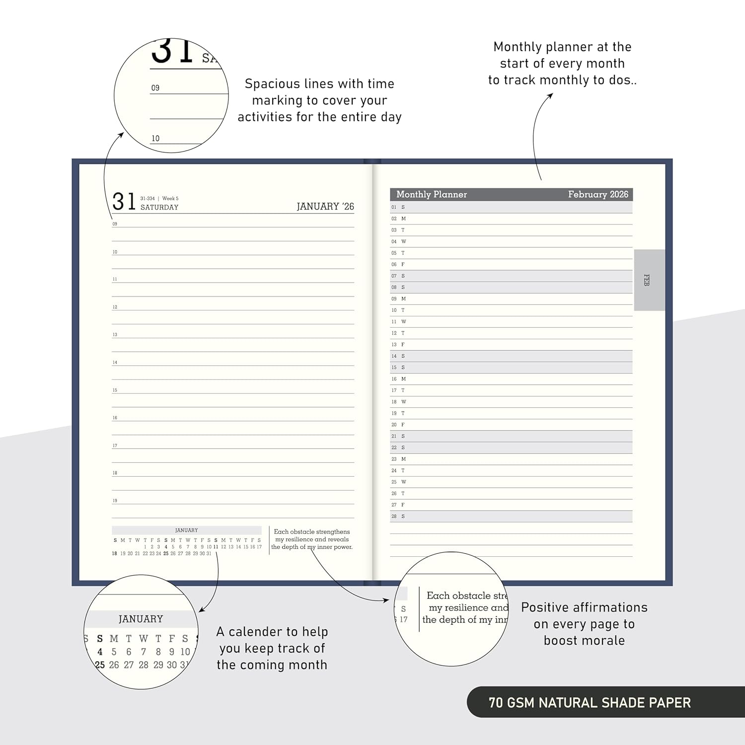 Scholar A5 Legend Diary 2026