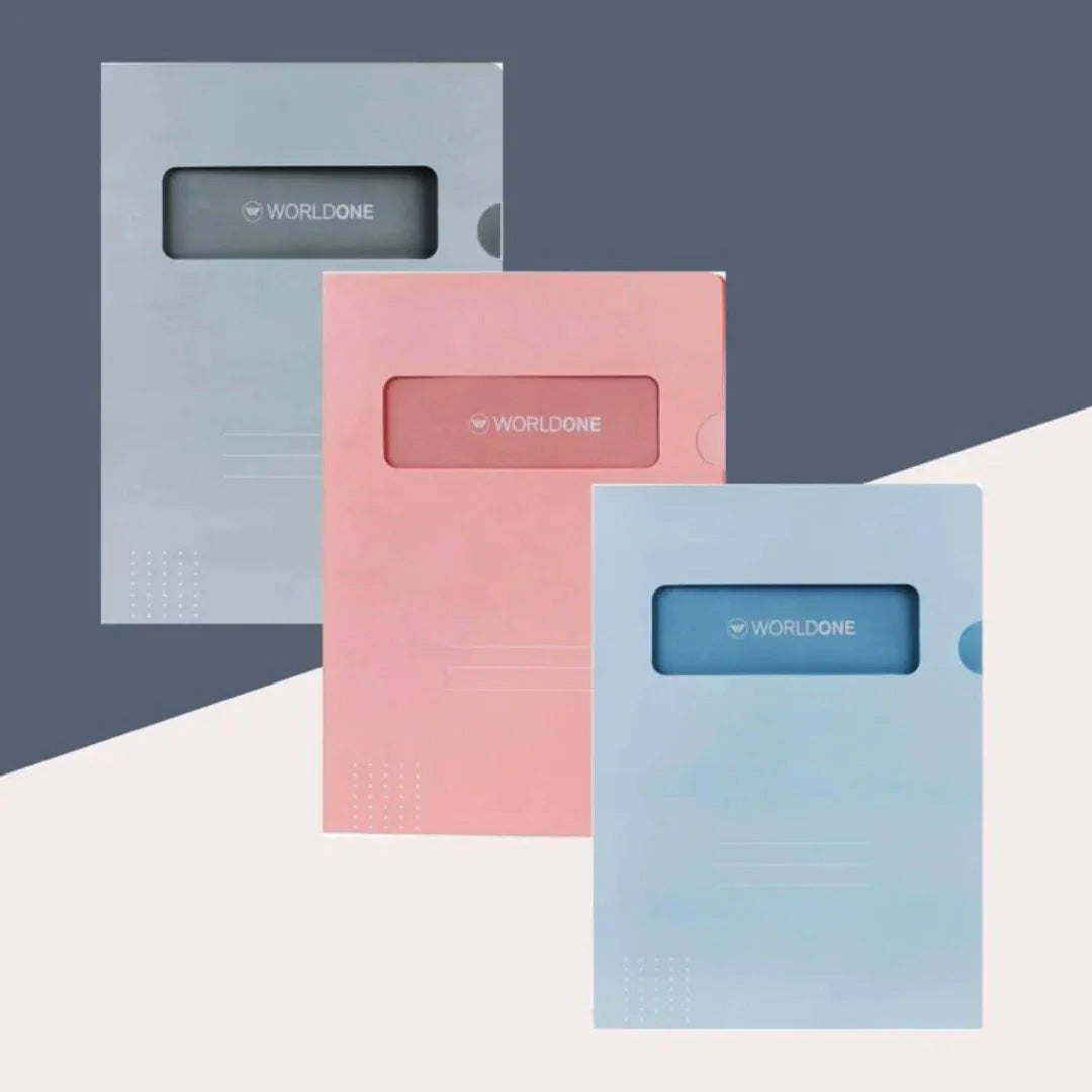 Worldone Eco Friendly Assorted Document Organizer Set