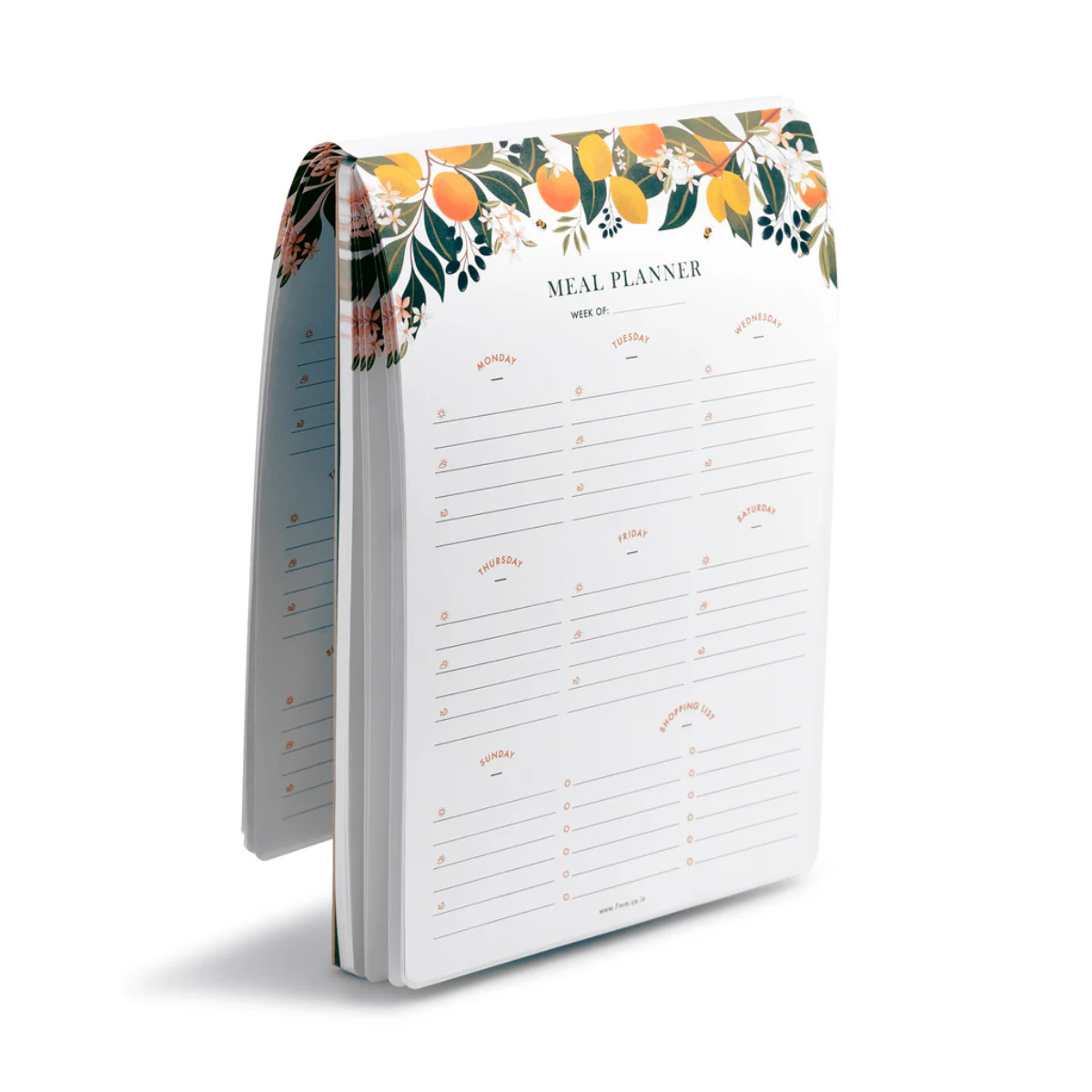 7 mm Citrus Pop Meal Planner