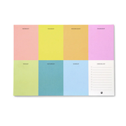 7 mm Colourblock Weekly Desk Pad