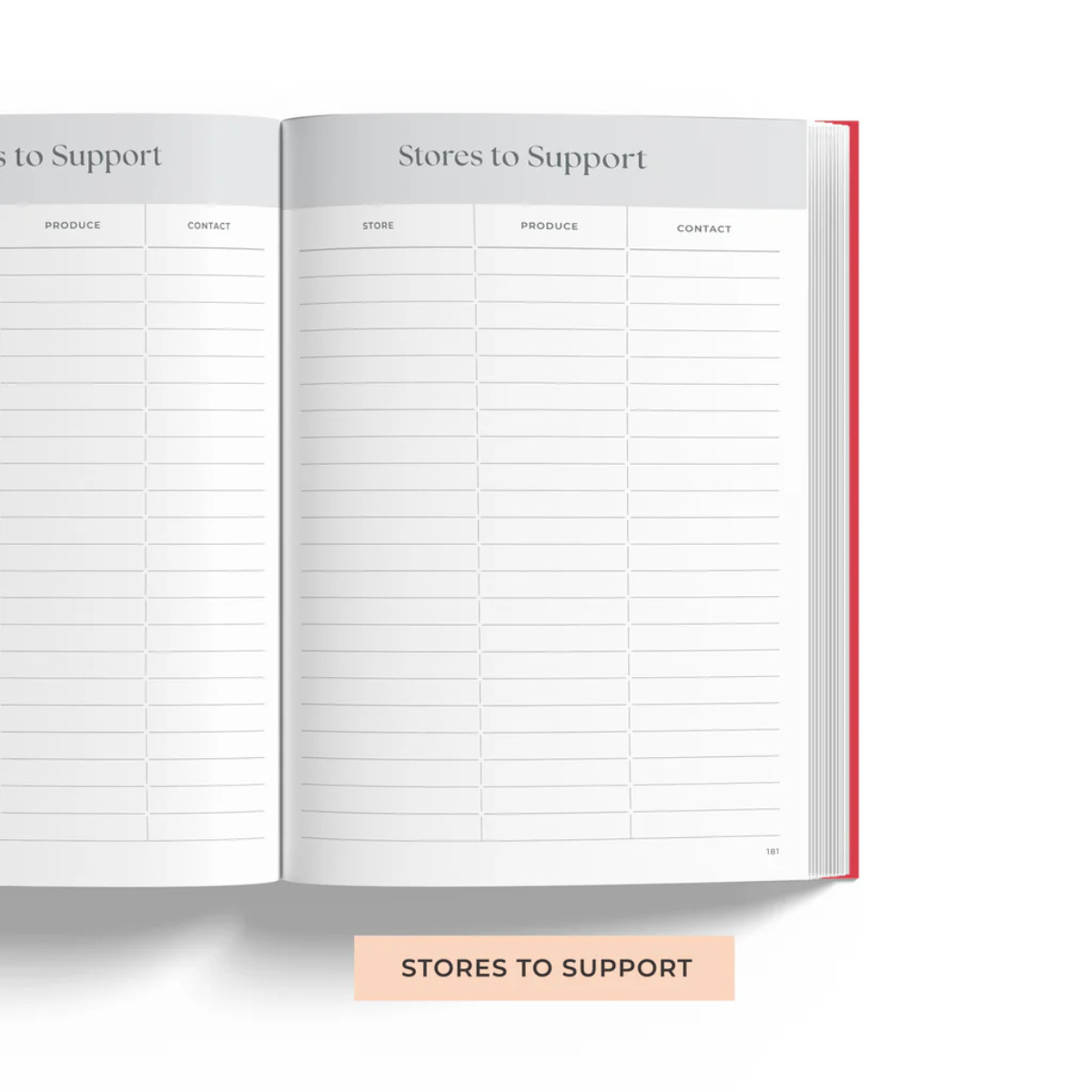 7 mm Kitchen Tales Recipe Journal