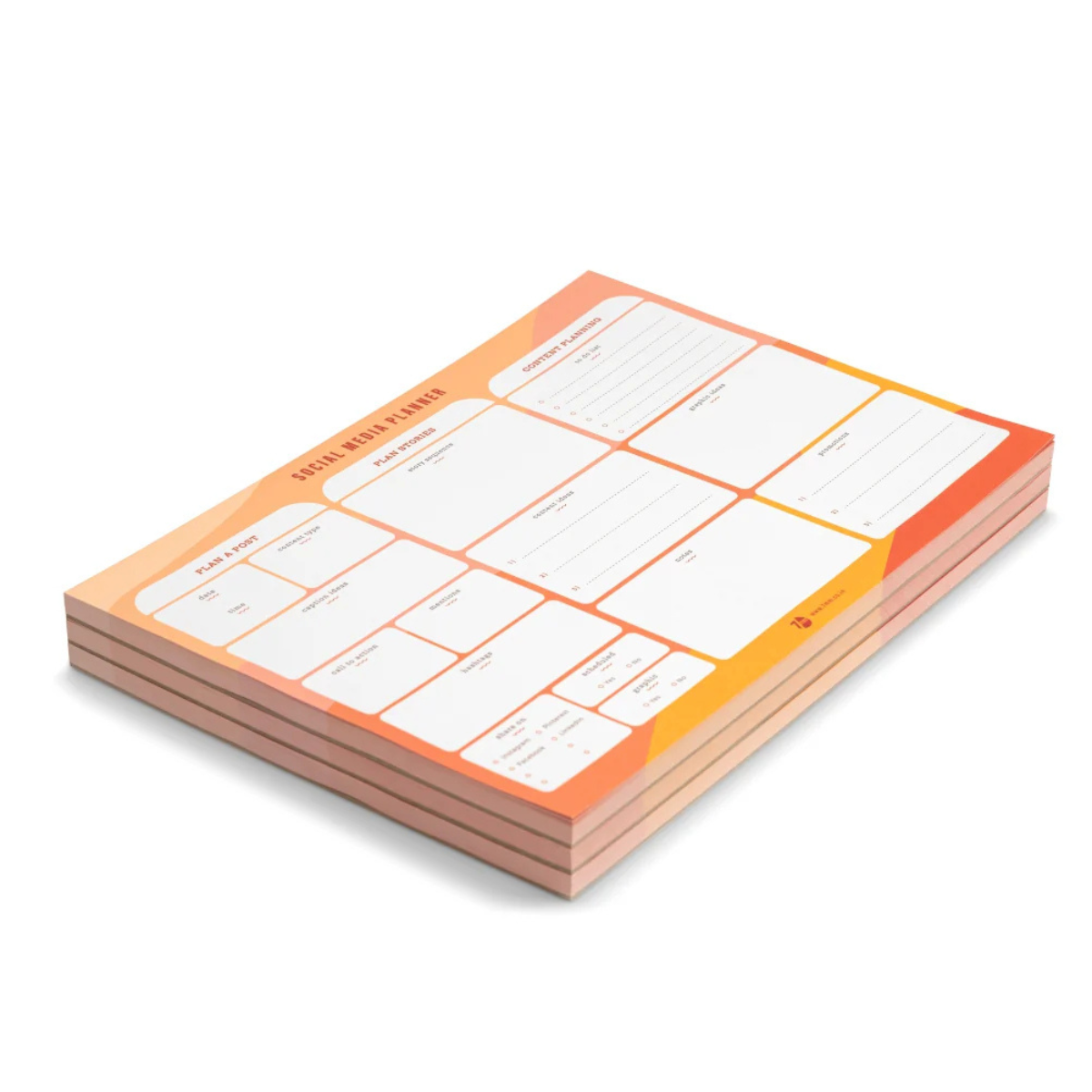 7 mm Social Media Planner