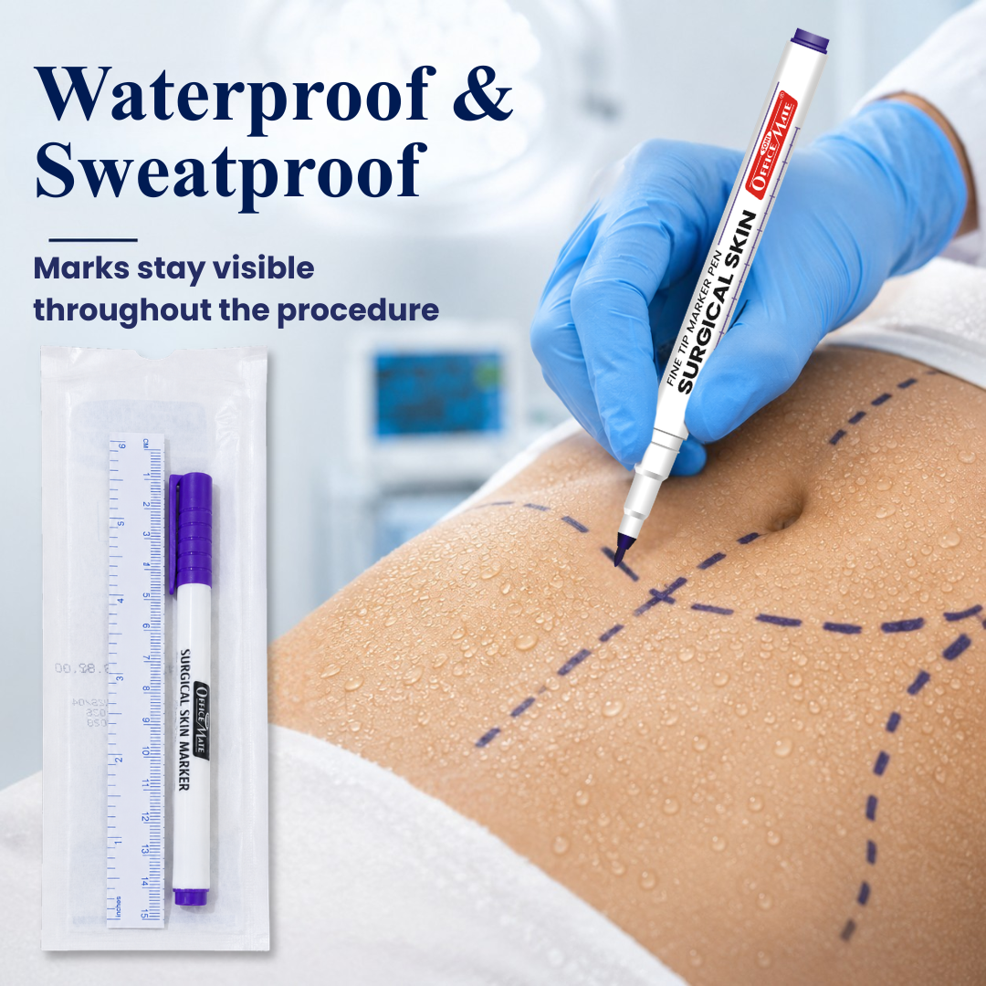 Soni Officemate Surgical and Medical Skin Body Marker Pens