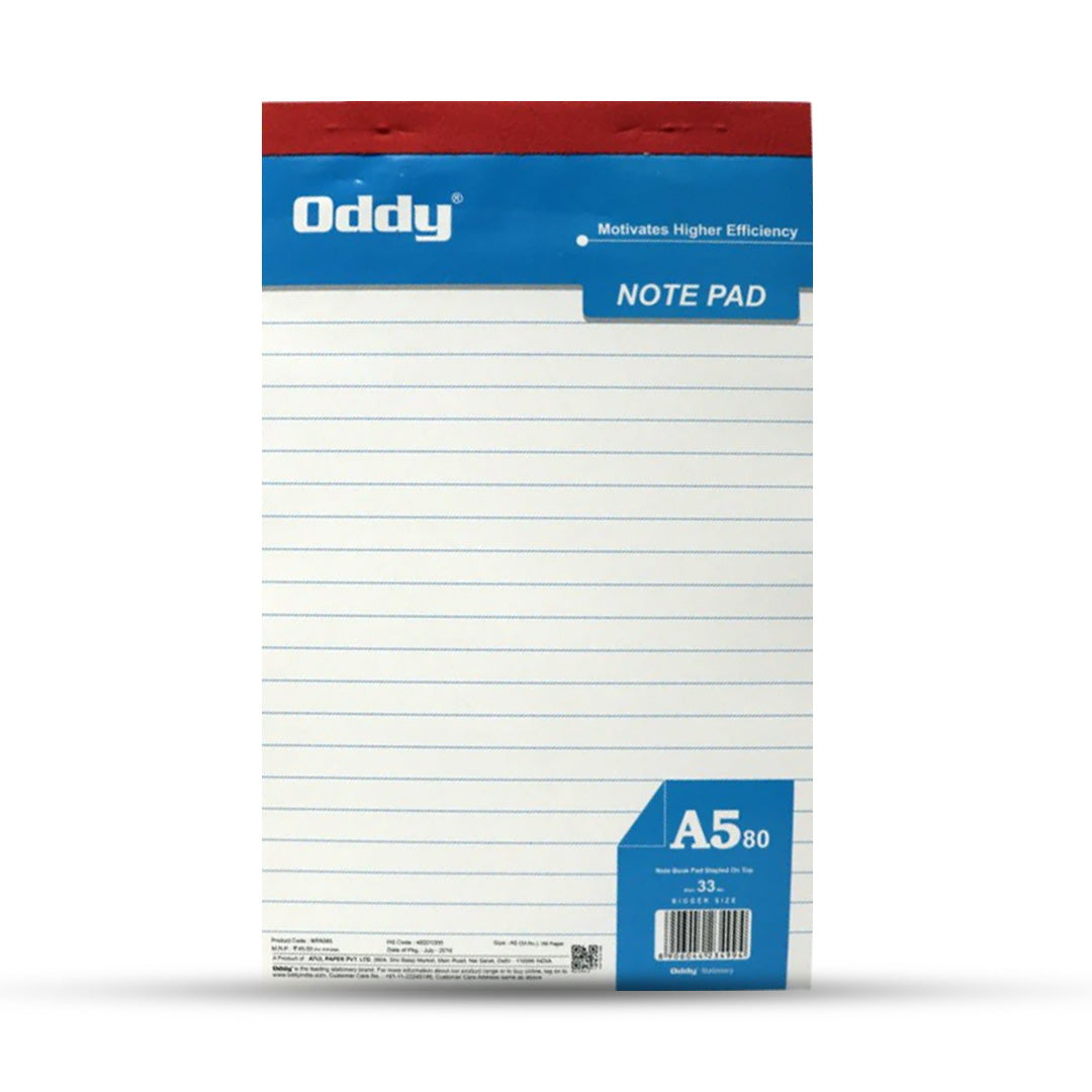 Oddy Writing Paper Pads