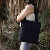 Ekatra Minimalist Corduroy Day Tote