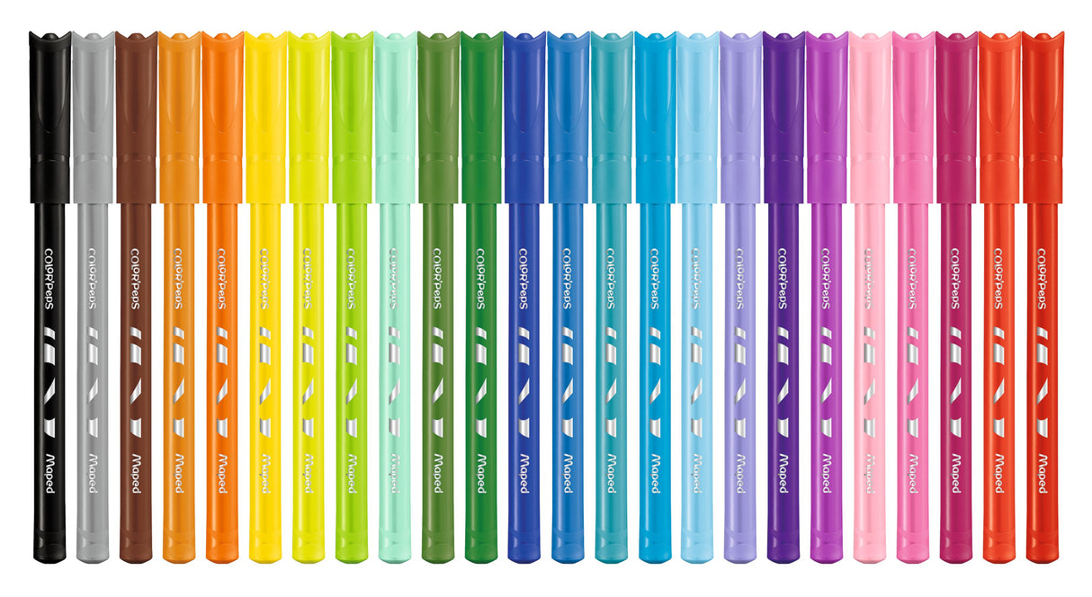 Maped Color'Peps Felt Tip Pen Set - Pack of 24