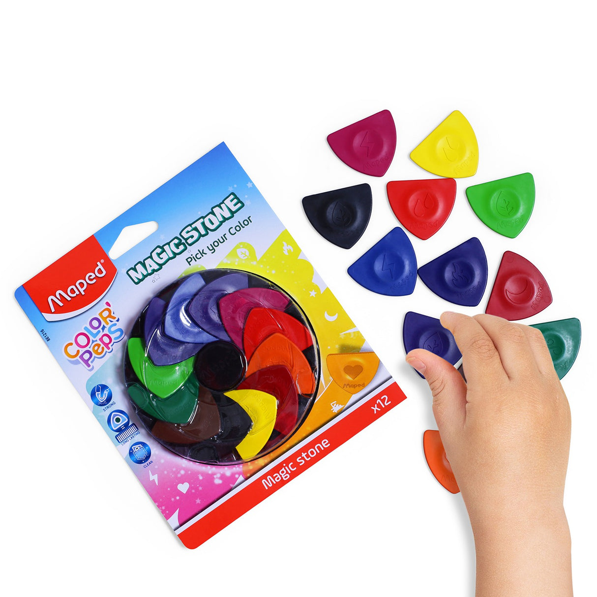 Maped Color'peps 12 Shades Magic Stone