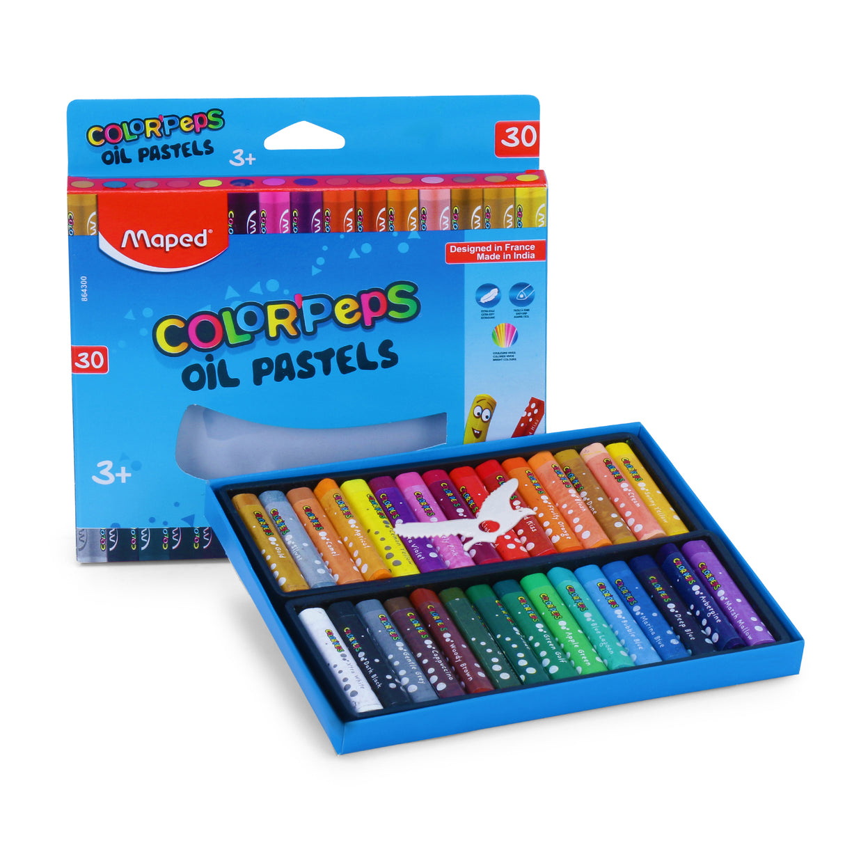 Maped Colorpeps Oil Pastels Pack Of 30