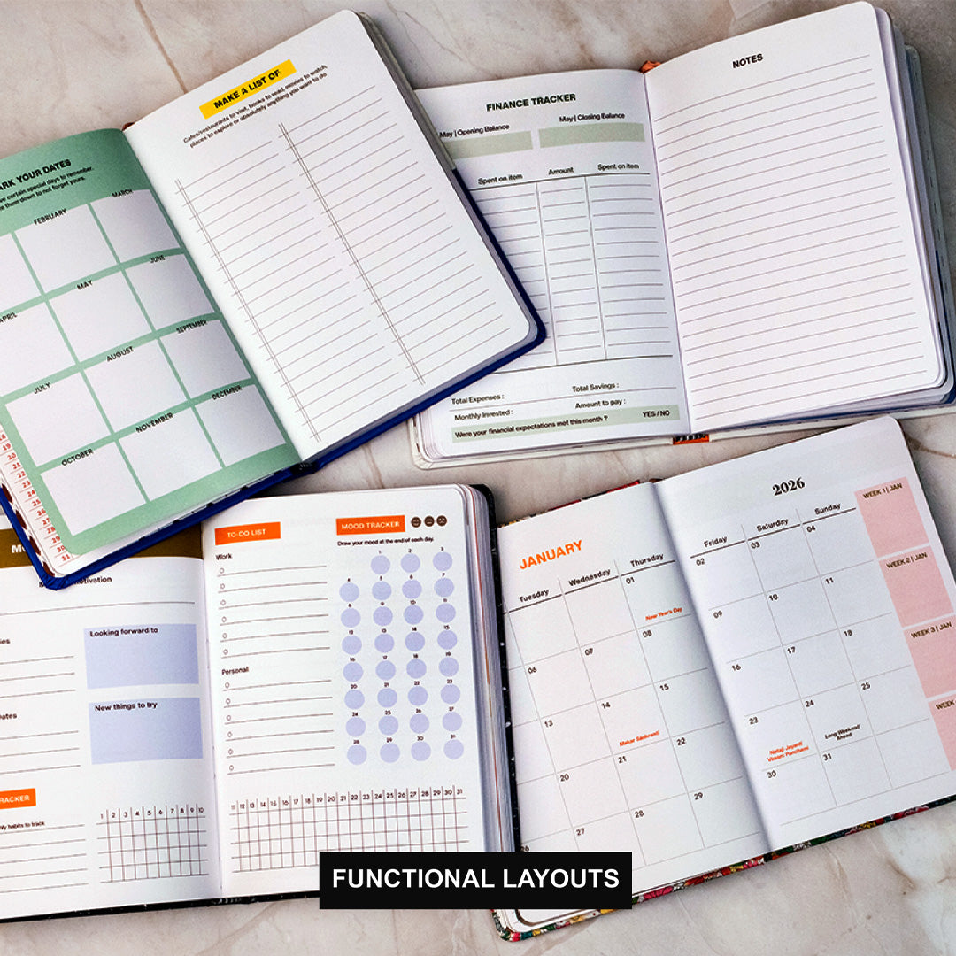 The Art Loom Professional Overthinker 2026 Annual Planner