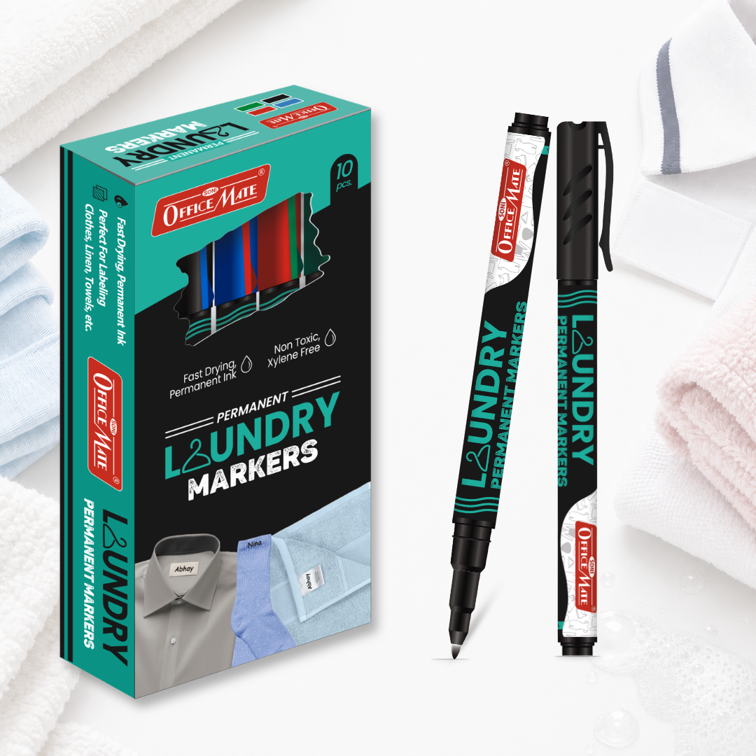 Soni Officemate Laundry Markers Pen Set