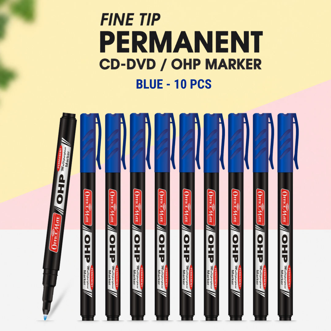 Soni Officemate CD/DVD Marker - Pack of 10