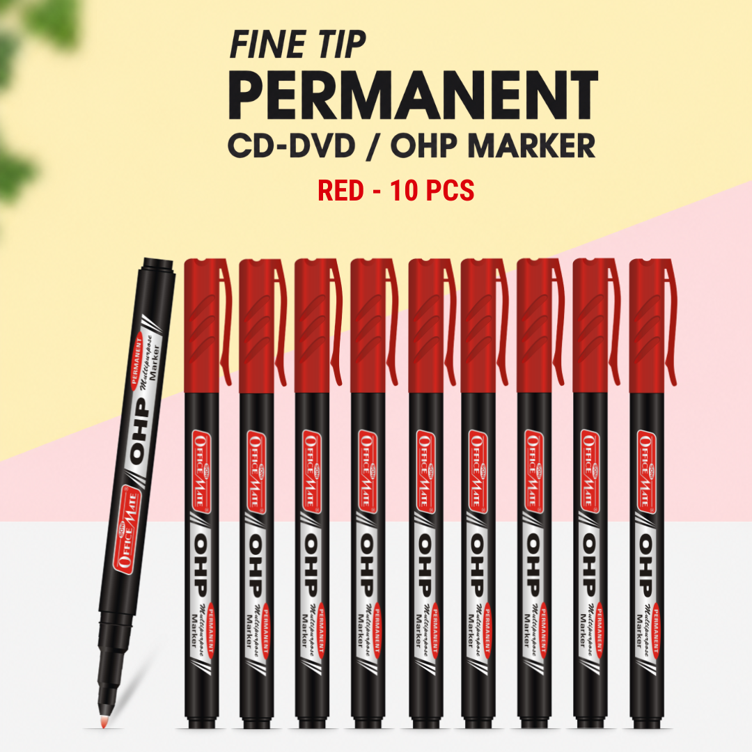 Soni Officemate CD/DVD Marker - Pack of 10