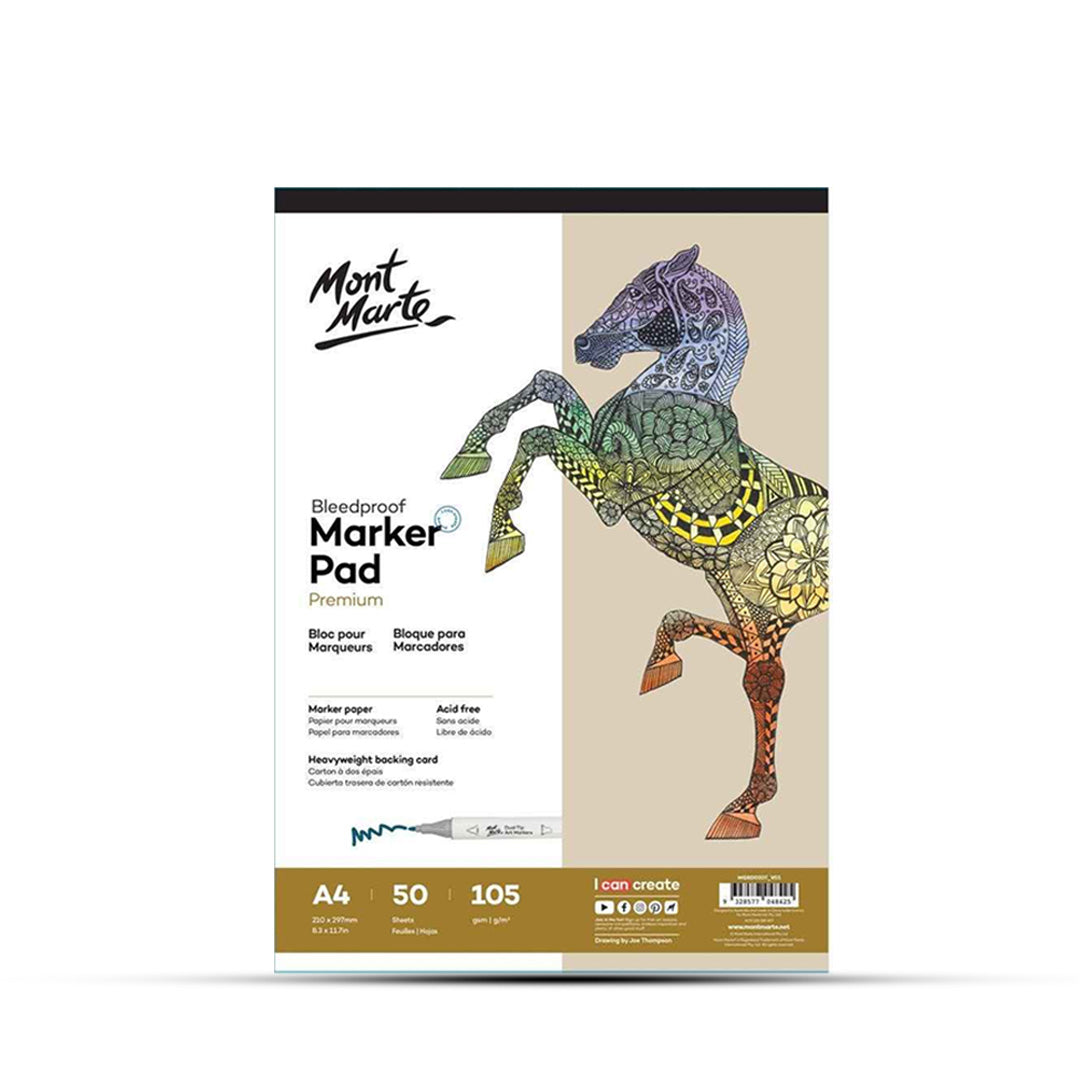 Mont Marte Premium Bleedproof Marker Pad