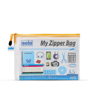 Solo My Zipper Assorted Closure Bag- Pack of 4