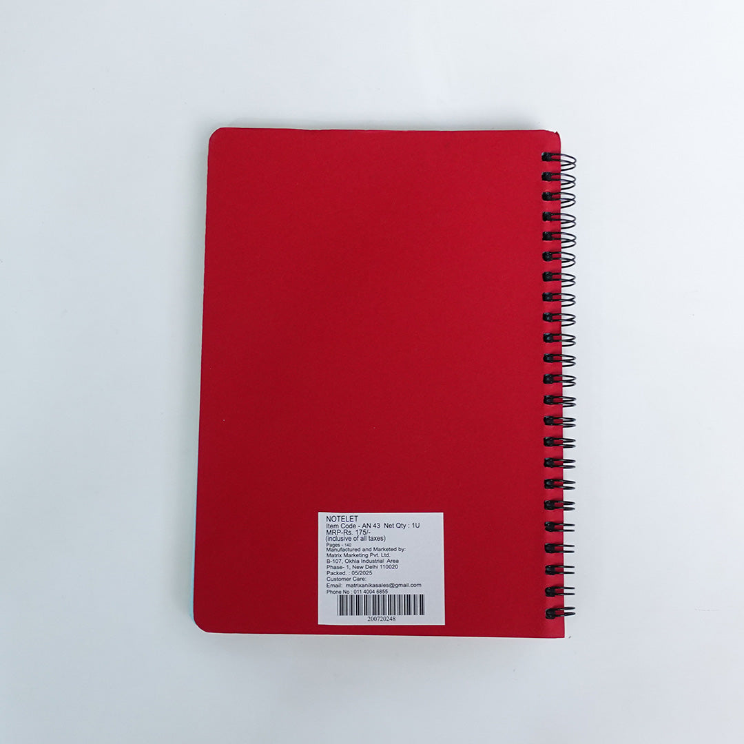 Anika Wiro A5 Notelet Notebook