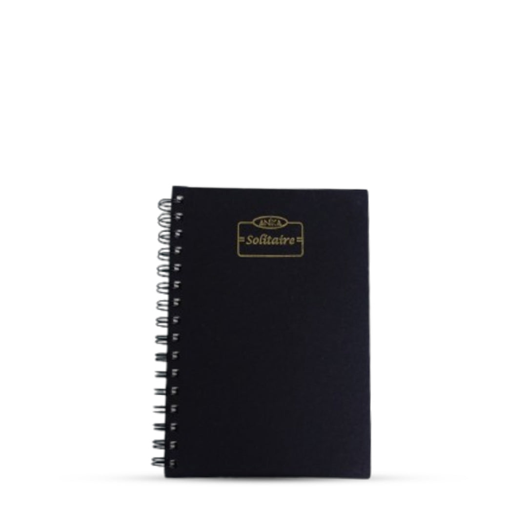 Anika Solitaire Dotted Wiro Notebook