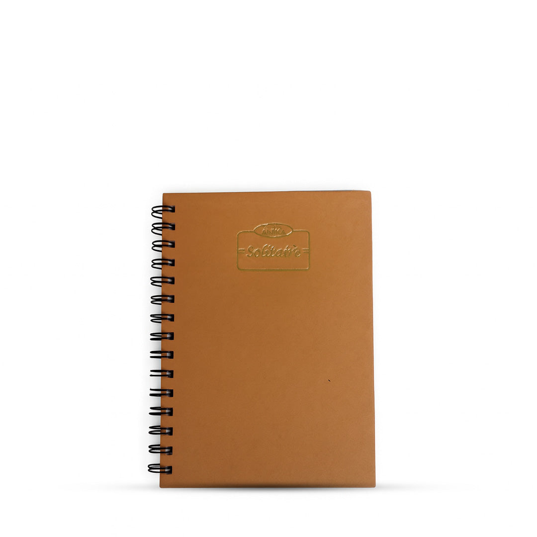 Anika Solitaire Dotted Wiro Notebook