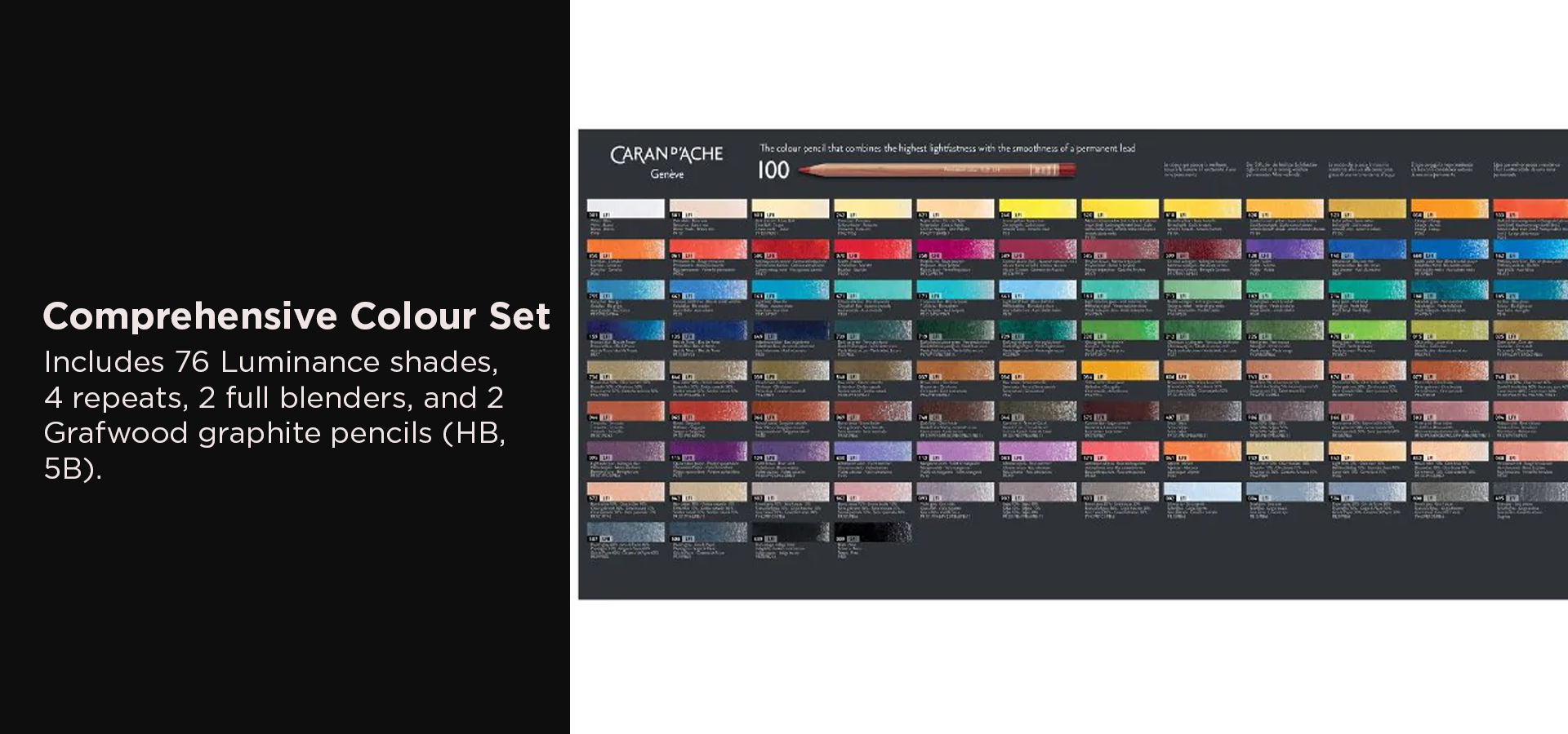 Caran'd ache Luminance Colour Pencil Set