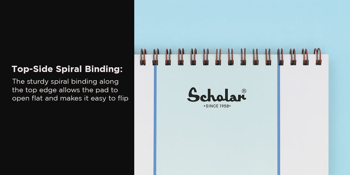 Scholar Things To-do Ruled Spiral Pads