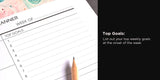 Scholar A4 Weekly Planner Horizontal (WPL)