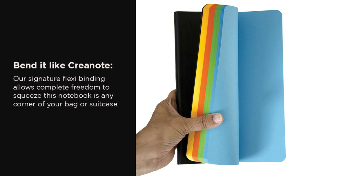 Scholar Creanote Colormix A5 Plain Notebook