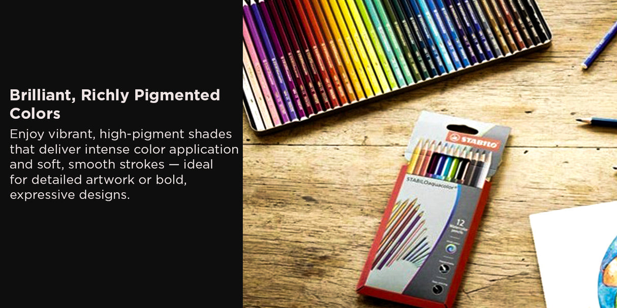 Stabilo Aquacolour Watercolour Pencil Set