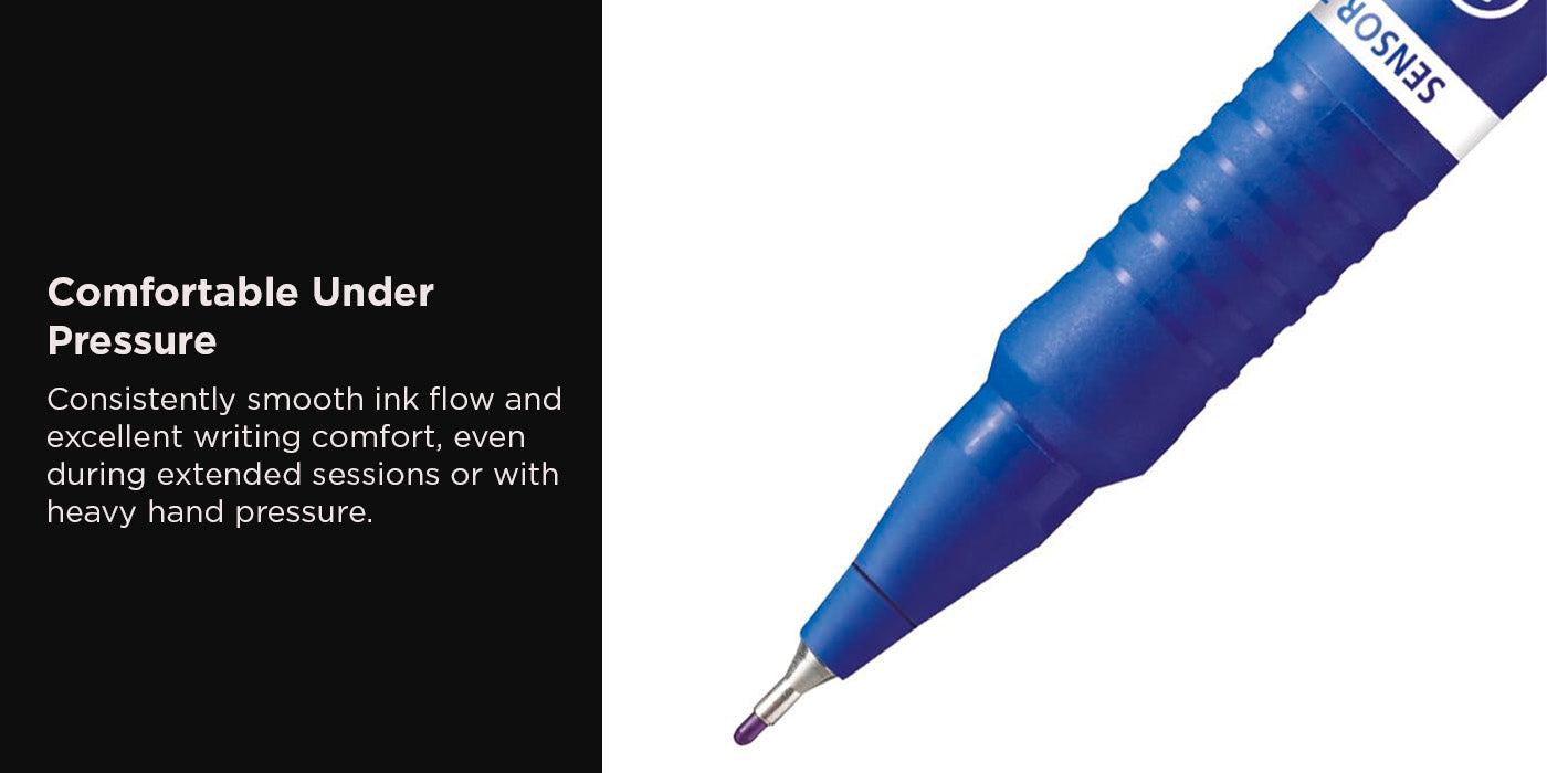 Stabilo Blue Fine Tip Sensor Pen Set