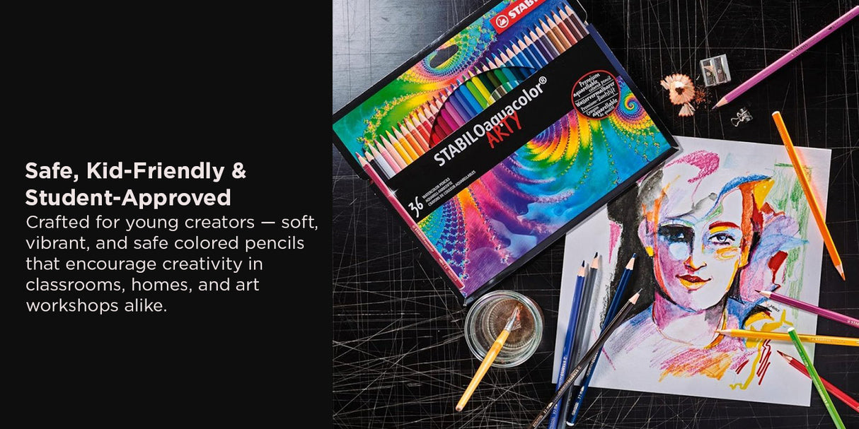 Stabilo Aquacolour Watercolour Pencil Set