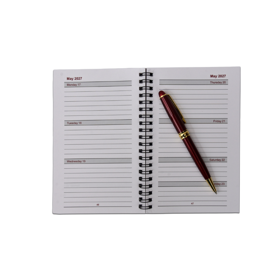 Anika 2027 Week At A Glance Diary