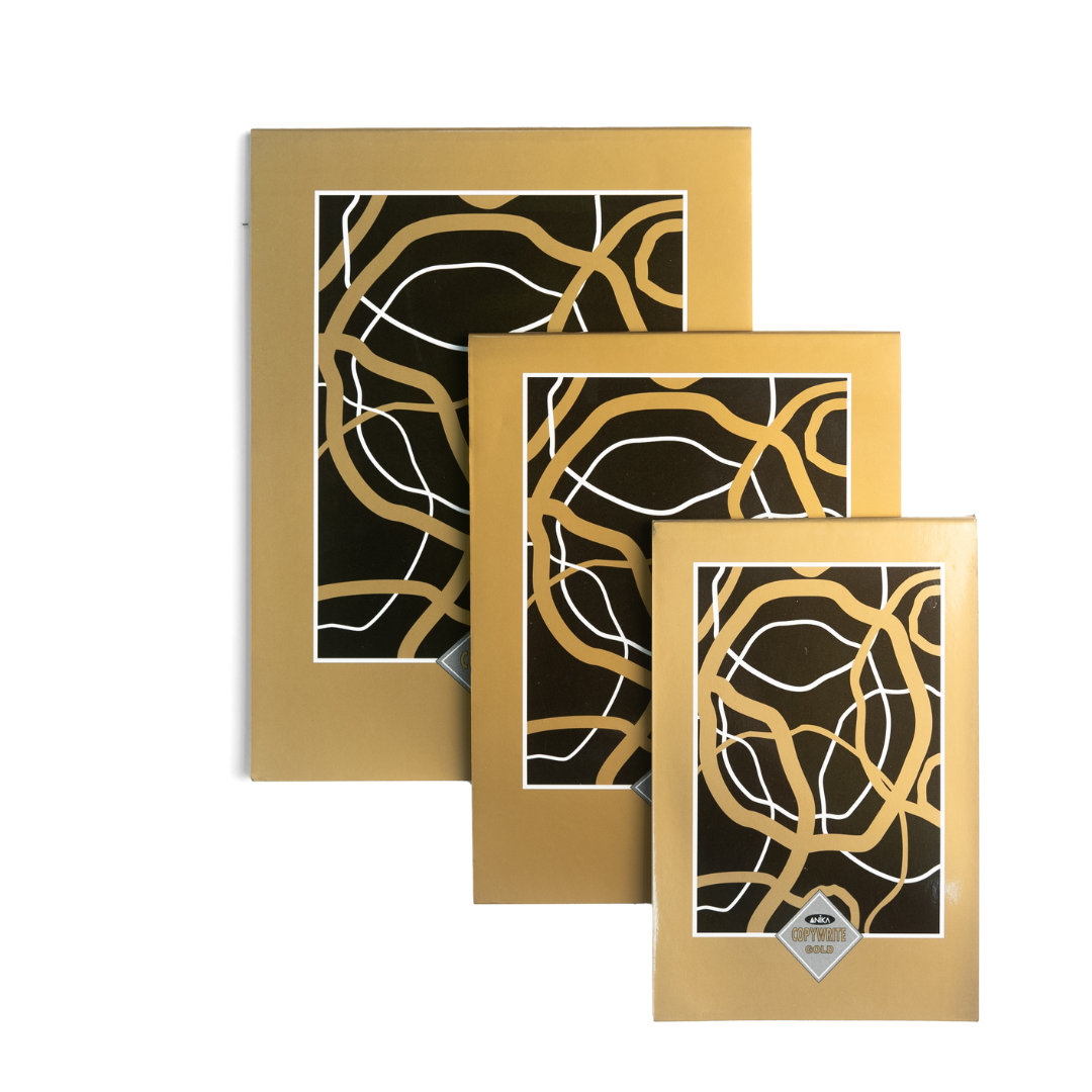 Anika Copywrite Gold Notepad