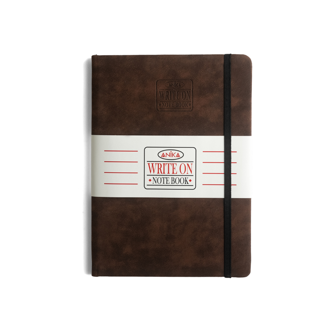 Anika Write-On Hard Cover Ruled Notebook
