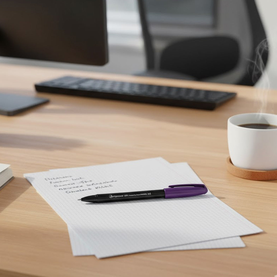 Anterique Black Body 0.5mm Gel Pen