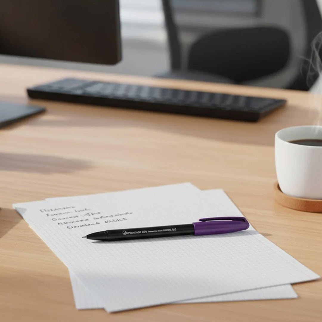 Anterique Gel Ink Ballpoint Pen 0.5 Display Set