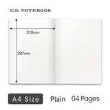 Apica Premium C.D. SS Plain Notebook