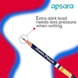 Apsara Extra Dark Pencil-Pack of 10